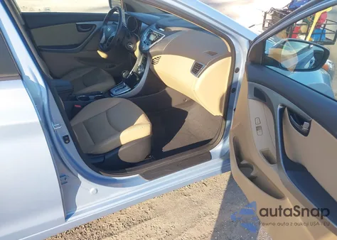 2012 Hyundai Elantra Limited (Ulsan Plant) from USA, damaged, VIN KMHDH4AE8CU215226